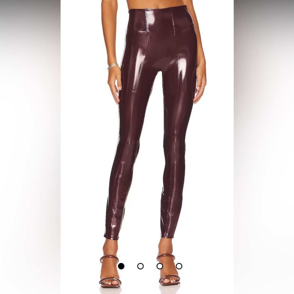 SPANX Faux Patent Leather Leggings
